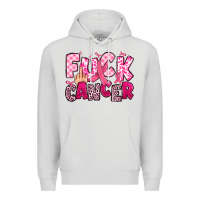 Dove Grey fuck cancer Premium Hoodie - JahusDesignShop