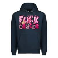 Navy fuck cancer Premium Hoodie - JahusDesignShop