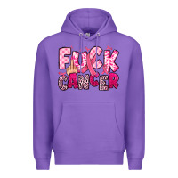 Purple fuck cancer Premium Hoodie - JahusDesignShop