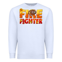 White firefighter Premium Sweatshirt - texasbilliewilder