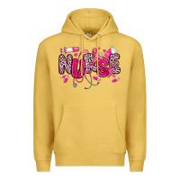 Antique Gold breast cancer nurse Premium Hoodie - JahusDesignShop