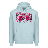Blue Mist breast cancer nurse Premium Hoodie - JahusDesignShop