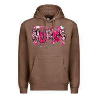 Chestnut breast cancer nurse Premium Hoodie - JahusDesignShop