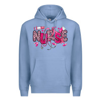 Colony Blue breast cancer nurse Premium Hoodie - JahusDesignShop