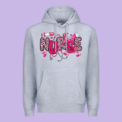 Breast Cancer Nurse Premium Hoodie Designed By Jahusdesignshop