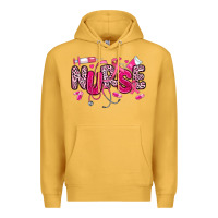 Mustard breast cancer nurse Premium Hoodie - JahusDesignShop