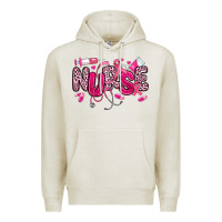 Oatmeal Heather breast cancer nurse Premium Hoodie - JahusDesignShop
