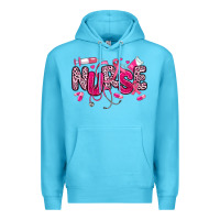 Ocean Blue breast cancer nurse Premium Hoodie - JahusDesignShop