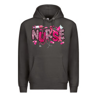 Smoke breast cancer nurse Premium Hoodie - JahusDesignShop