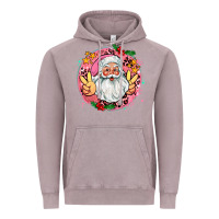 Vintage Zinc merry christmas peace santa Vintage Hoodie - AdoDesignShop