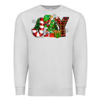 Dove Grey christmas joy elf Premium Sweatshirt - Zillion Design Studio