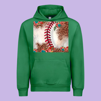 Baseball Leopard Urban Hoodie Designed By Jahusdesignshop