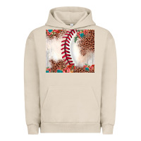 Pigment French Oak baseball leopard Urban Hoodie - JahusDesignShop