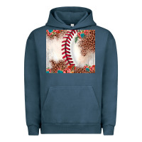 Pigment Midnight Navy baseball leopard Urban Hoodie - JahusDesignShop