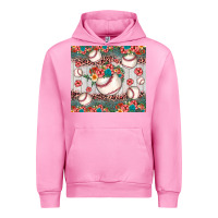 Fuchsia Pink baseball leopard Urban Hoodie - JahusDesignShop