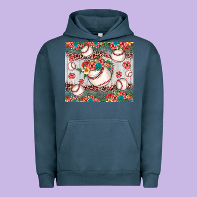 Baseball Leopard Urban Hoodie Designed By Jahusdesignshop