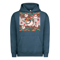 Pigment Midnight Navy baseball leopard Urban Hoodie - JahusDesignShop