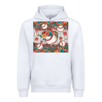 White baseball leopard Urban Hoodie - JahusDesignShop