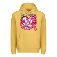 Antique Gold in october we wear pink heart Premium Hoodie - JahusDesignShop