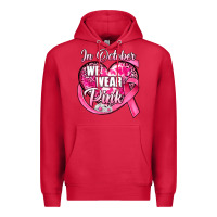 Cardinal in october we wear pink heart Premium Hoodie - JahusDesignShop