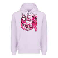 Lilac in october we wear pink heart Premium Hoodie - JahusDesignShop