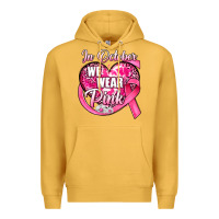 Mustard in october we wear pink heart Premium Hoodie - JahusDesignShop