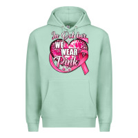 Seafoam in october we wear pink heart Premium Hoodie - JahusDesignShop