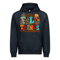 Navy all the fall thıngs or whatever Urban Hoodie - AdoDesignShop