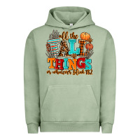 Pigment Oil Green all the fall thıngs or whatever Urban Hoodie - AdoDesignShop