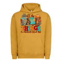 Pigment Peanut Butter all the fall thıngs or whatever Urban Hoodie - AdoDesignShop