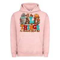 Pigment Salmon all the fall thıngs or whatever Urban Hoodie - AdoDesignShop