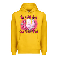 Lemon in october we wear pink breast cancer valleybal Premium Hoodie - JahusDesignShop