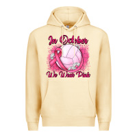 Pina Colada in october we wear pink breast cancer valleybal Premium Hoodie - JahusDesignShop