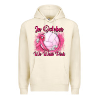 Tofu in october we wear pink breast cancer valleybal Premium Hoodie - JahusDesignShop