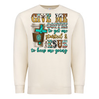 Sandshell give me coffee to get me started Premium Sweatshirt - texasbilliewilder