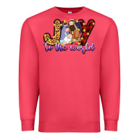 Cardinal joy to the world Premium Sweatshirt - Zillion Design Studio