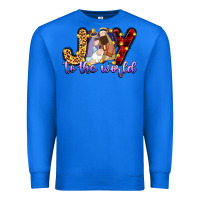 True Royal joy to the world Premium Sweatshirt - Zillion Design Studio