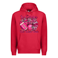 Cardinal in october we wear pink cheer with football breast Premium Hoodie - JahusDesignShop