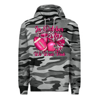 Slate Camo in october we wear pink cheer with football breast Premium Hoodie - JahusDesignShop