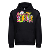 Black school secretary Urban Hoodie - AdoDesignShop