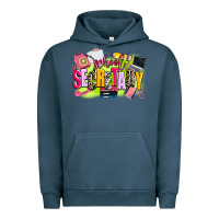 Pigment Midnight Navy school secretary Urban Hoodie - AdoDesignShop