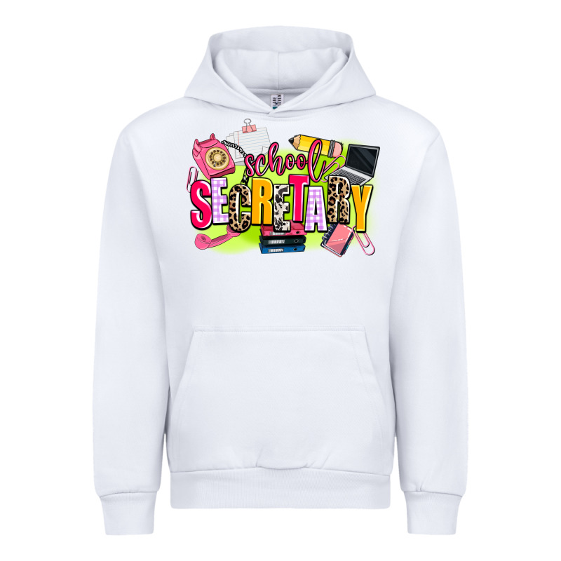 School Secretary Urban Hoodie by AdoDesignShop | Teevron