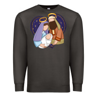 Smoke holy night jesus birth Premium Sweatshirt - Zillion Design Studio