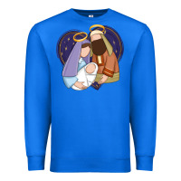 True Royal holy night jesus birth Premium Sweatshirt - Zillion Design Studio