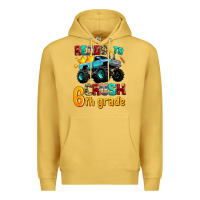 Antique Gold ready to school crush 6th grade Premium Hoodie - AdoDesignShop