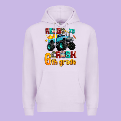 Ready To School Crush 6th Grade Premium Hoodie Designed By Adodesignshop