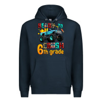 Navy ready to school crush 6th grade Premium Hoodie - AdoDesignShop