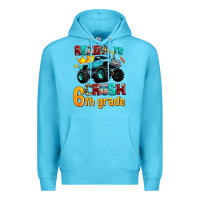 Ocean Blue ready to school crush 6th grade Premium Hoodie - AdoDesignShop