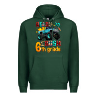 Sports Green ready to school crush 6th grade Premium Hoodie - AdoDesignShop