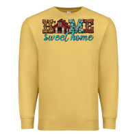 Antique Gold home sweet home Premium Sweatshirt - texasbilliewilder
